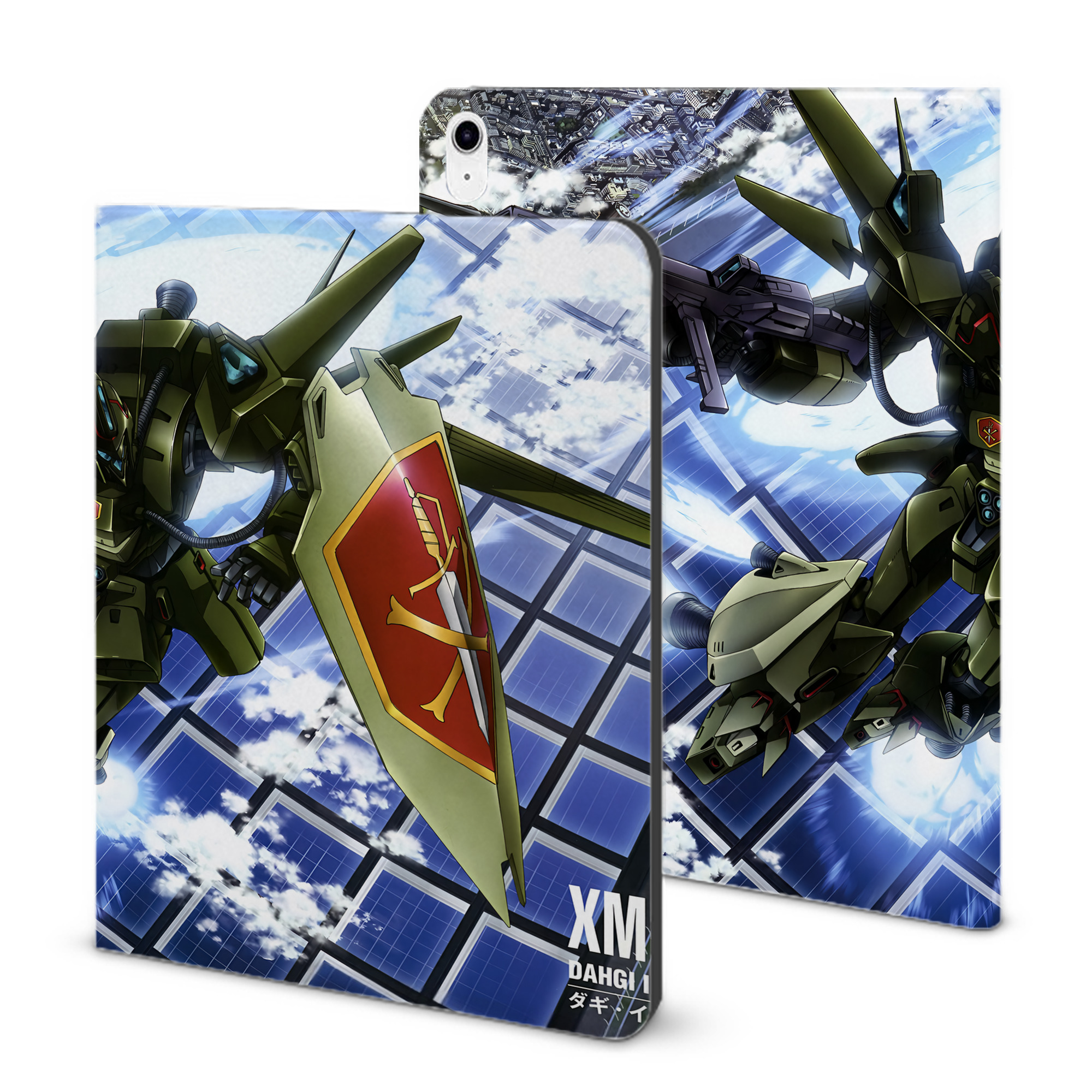 （画像用） 機動戦士ガンダム Mobile Suit Gundam IPad ケース ブック型 PUレザー TPU 耐衝撃 軽量 薄型 ペン収納なし 全面保護 IPad 各モデル対応